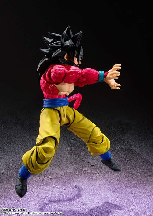 BANDAI S.H.Figuarts Dragon Ball GT Super Saiyan 4 Son Goku Action Figure JAPAN