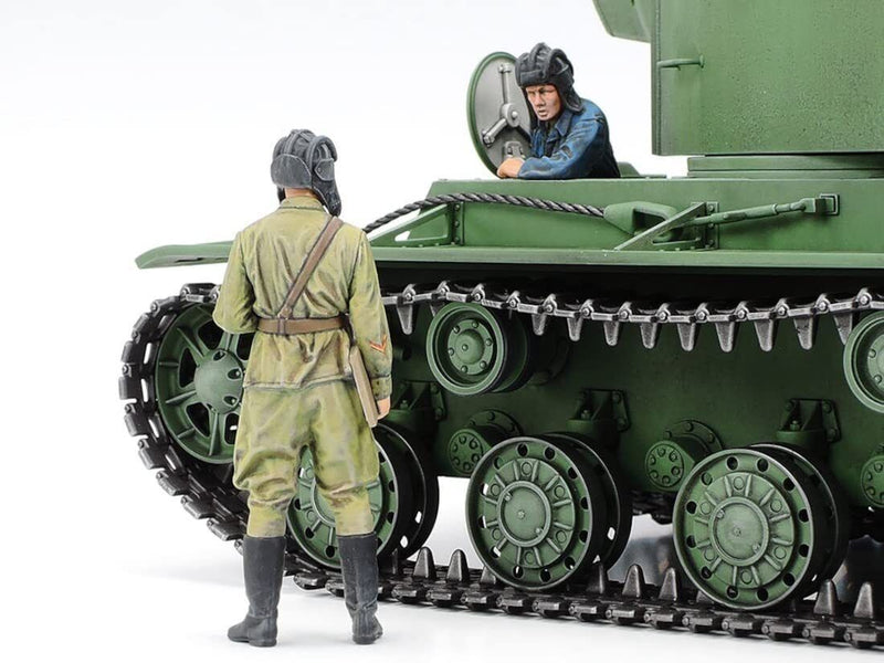 Tamiya No.375 Russian Heavy Tank KV-2 Modelo Kit Japón Oficial