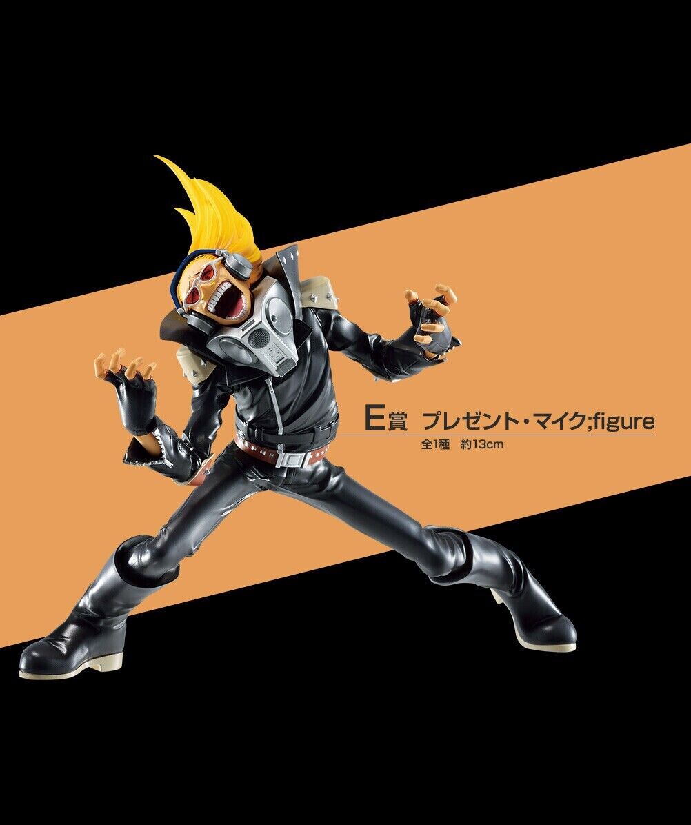 BANDAI Ichiban kuji My Hero Academia Present Mic Figure Prize E
