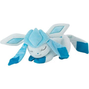 Takara Tomy Pokemon Plush Doll Sleeping Friend Glaceon JAPAN OFFICIAL