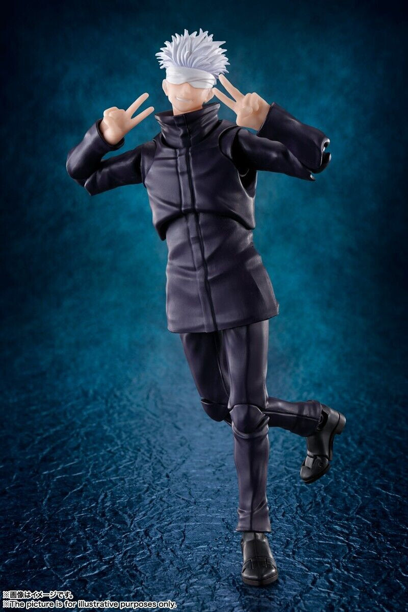 S.H.Figuarts Satoru Gojo Movie Jujutsu Kaisen 0 Action Figure JAPAN ZA-402