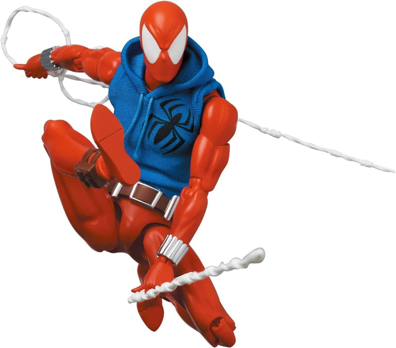 Medicom Toy Mafex No.186 Scarlet Spider Comic ver. Figura de acción Oficial de Japón