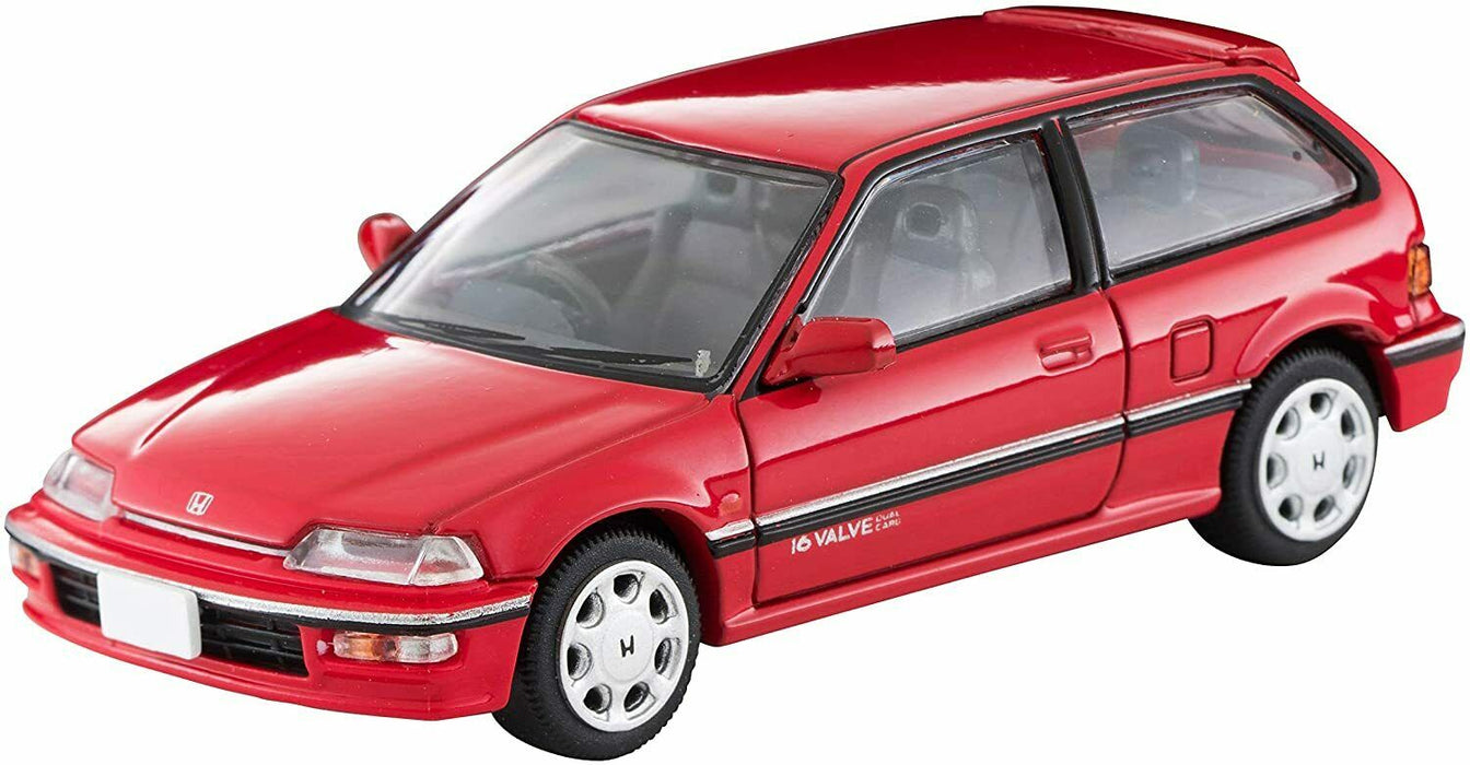 Tomica tlv neo diocolle 02a 1/64 lavage de voiture 02a Honda Civic 25xt 1989 (rouge) Japon