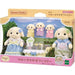 Epoch Sylvanian Families Flora Rabbit Family FS-50 JAPAN OFFICIAL