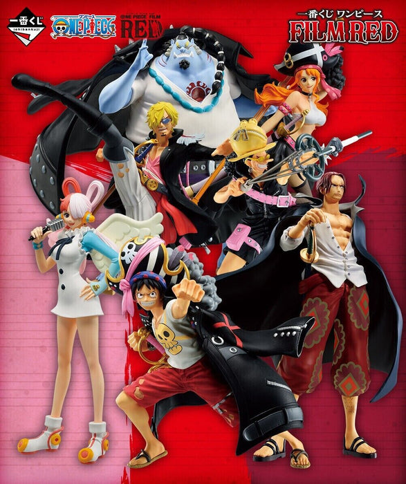 Ichiban Kuji Film One Piece Red Prize Last One Shanks Figure Japon Officiel