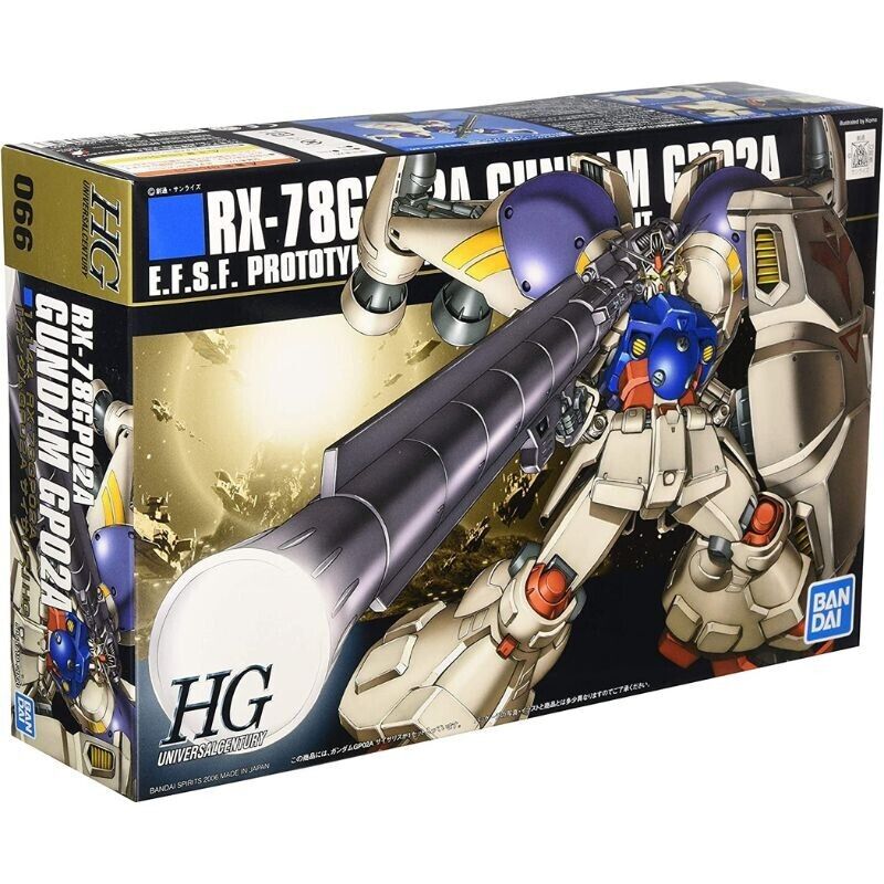 BANDAI HGUC Mobile Suit Gundam 0083 Stardust Memory GP-02A 1/144 JAPAN OFFICIAL