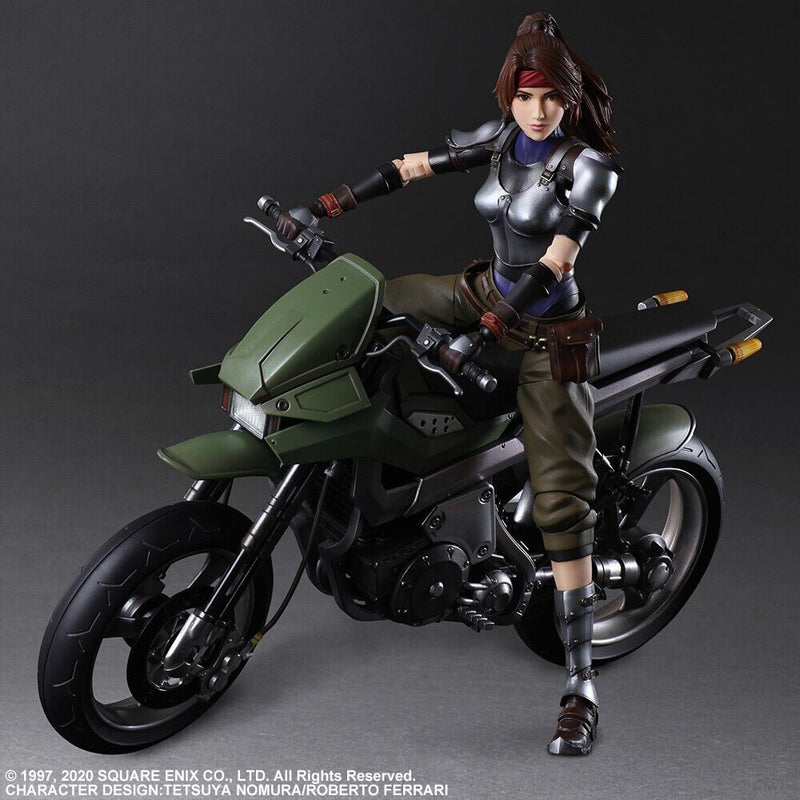 Square Enix Final Fantasy VII Remake PLAY ARTS Kai Jessie & Bike SET ZA-580