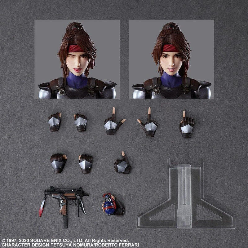 Square Enix Final Fantasy VII Remake PLAY ARTS Kai Jessie & Bike SET ZA-580