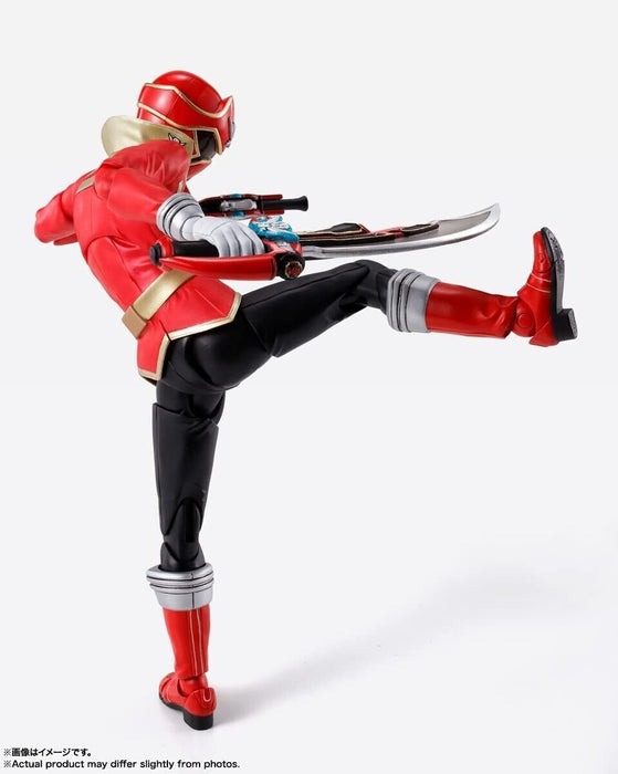 Bandai S.H.Figuarts Shinkocchou Seihou Gokai Red Action Figure Giappone Officiale