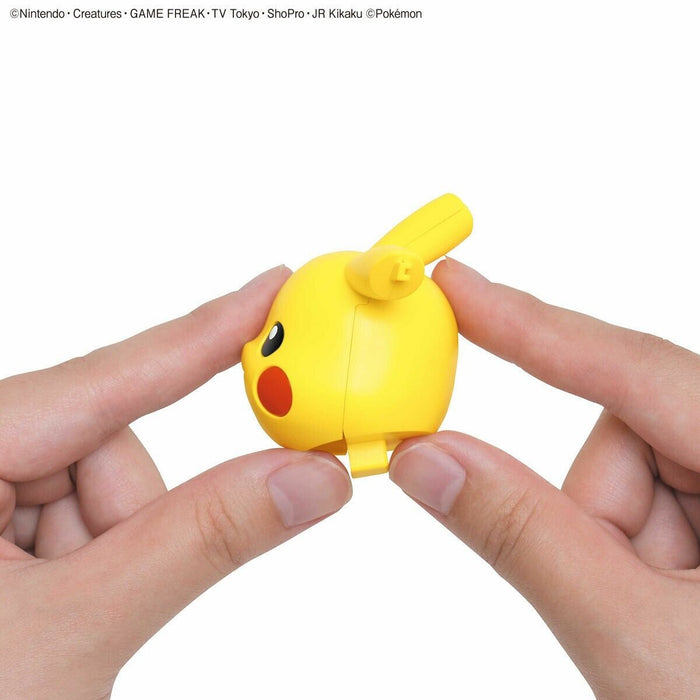 Pokemon PLAMO Collection Quick!! 01 Pikachu Plastic Model Kit JAPAN ZA-322
