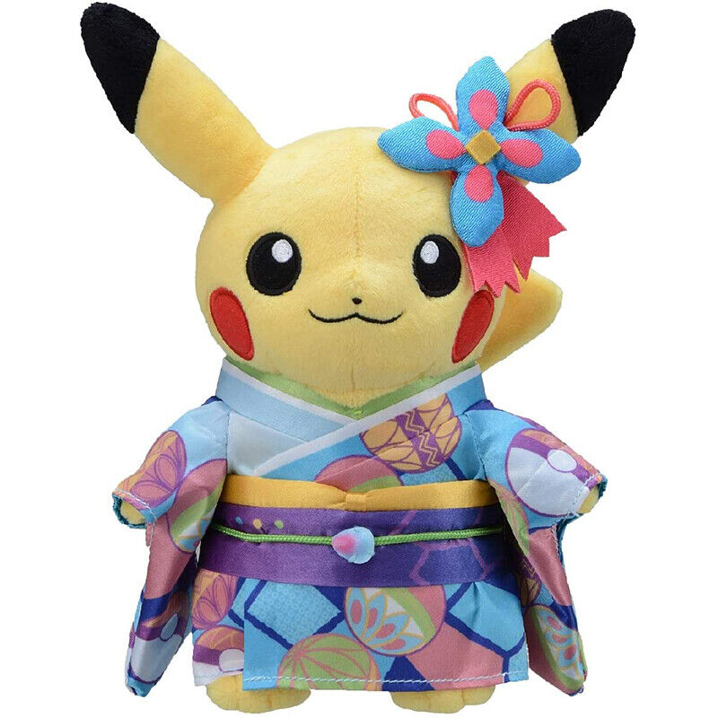 Pokemon Center Original Plush Doll Kaga Kimono Pikachu Pokemon Center —  ToysOneJapan
