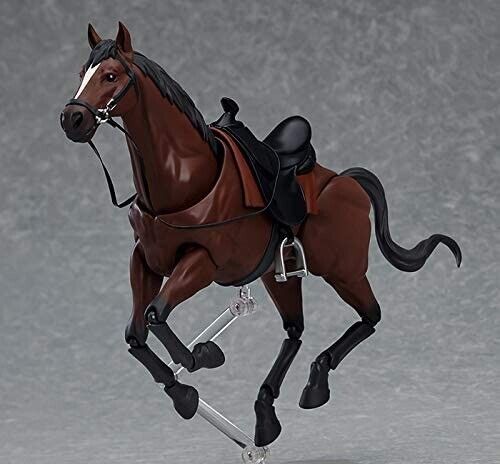 Max Factory Figma Horse Ver.2 Figura marrón Japón Oficial