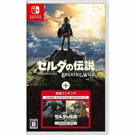 Nintendo Switch The Legend of Zelda Breath of the Wild + Expansion Pass JAPAN