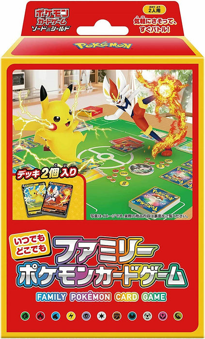 Pokemon Card Game Sword & Shield Family Pokemon Card Game Anytime Anywhere JAPAN
