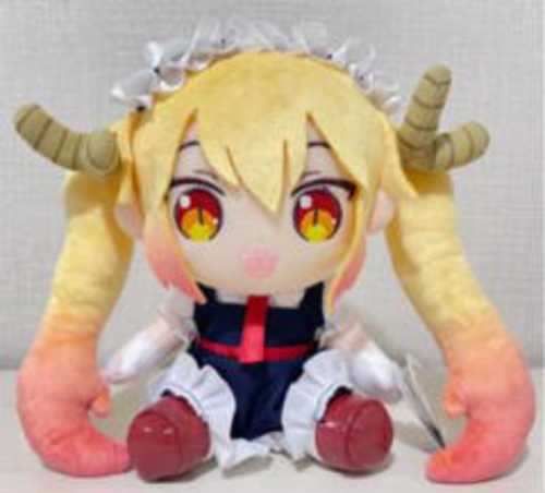 TAITO Miss Kobayashi's Dragon Maid Tohru Plush Anime Stuffed Toy Prize JAPAN