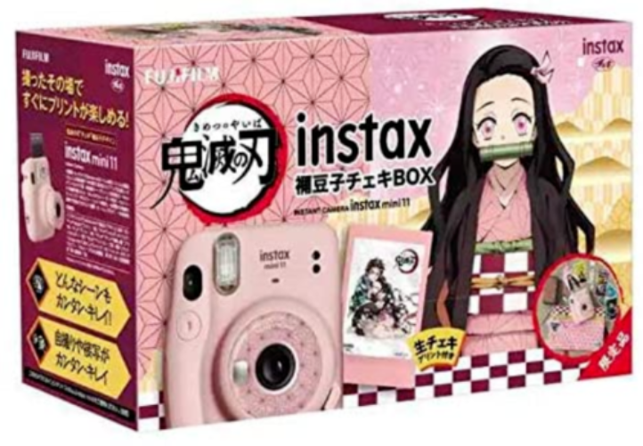 Fujifilm Instant Camera Instax Mini 11 Demon Slayer Nezuko Model Kimetsu Dhl
