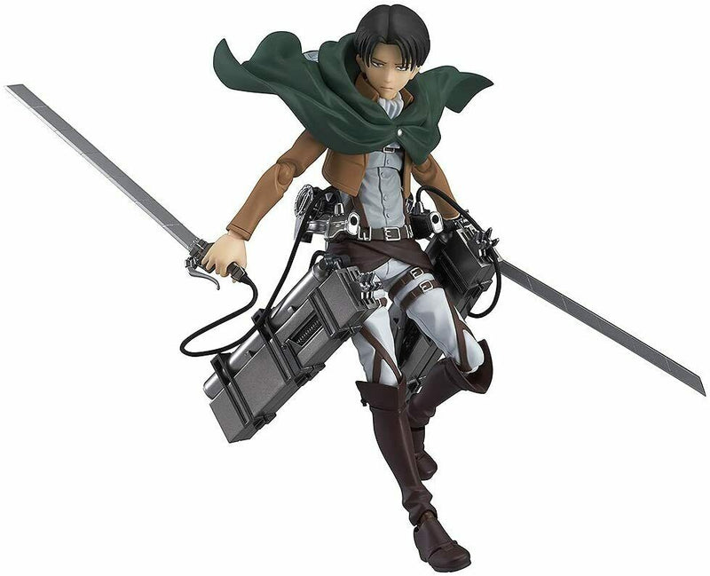 Max Factory Attack on Titan figma levi ação figura revenda Japão oficial za-26
