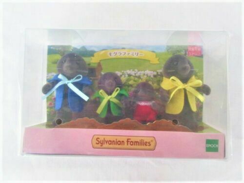Epoch Familias Sylvanian Mole Familia Re-Lack Modelo Calico criaturas Japón