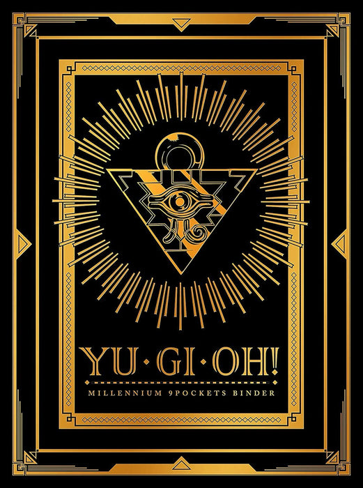 Yu-Gi-Oh 9 Pocket Binder (YU-GI-OH! MILLENNIUM 9 POCKETS BINDER) Black JAPAN