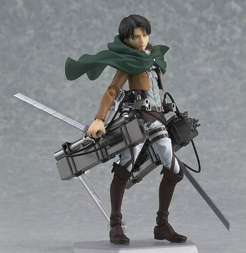 Max Factory Attack on Titan figma levi ação figura revenda Japão oficial za-26
