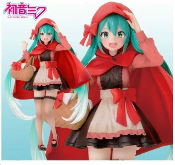 Taito Hatsune Miku Figure Wonderland Little Red Riding Hood Japan Officiel