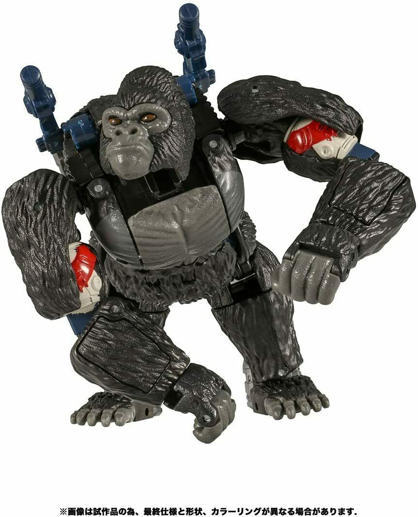 Netflix Transformers Optimus Primal and Rattrap In-Hand Images Compared