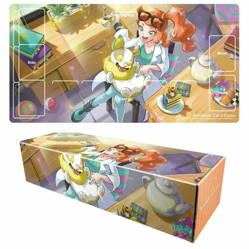 Pokemon Card Game Sonia Set Rubber Play Mat Sleeve Card Box Deck Case ToysOneJapan Pokemon Card Game Sonia Set Rubber Play Mat Sleeve Card Box Deck Case ToysOneJapan
