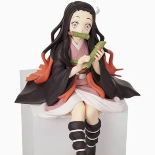 SEGA Demon Slayer Nezuko kamado Premium Chokonose Figure JAPAN OFFICIAL